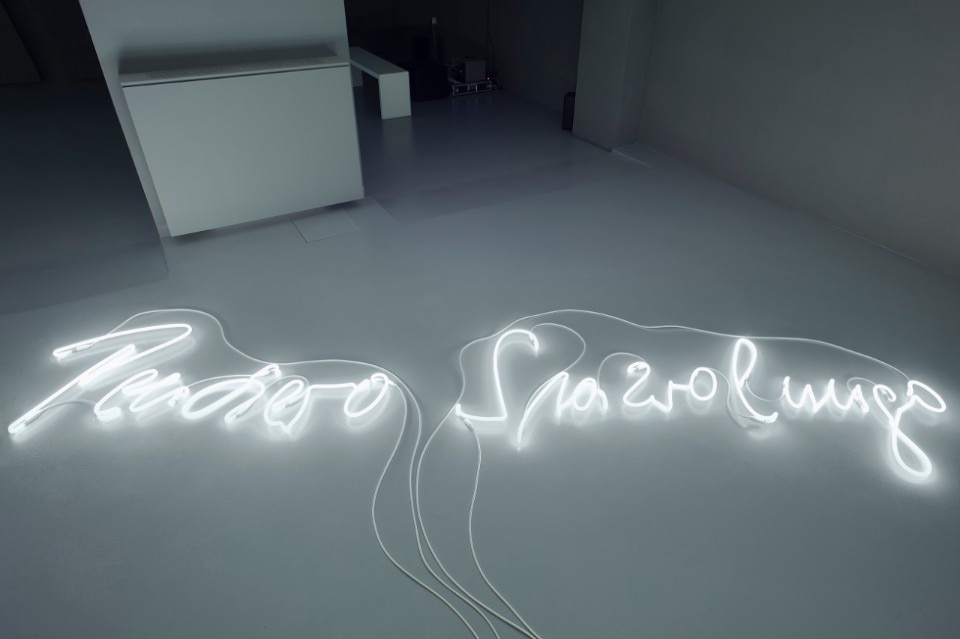 Rosa Barba, Pensiero Spaziolungo, 2017, Vistamarestudio, Milan, September 2018